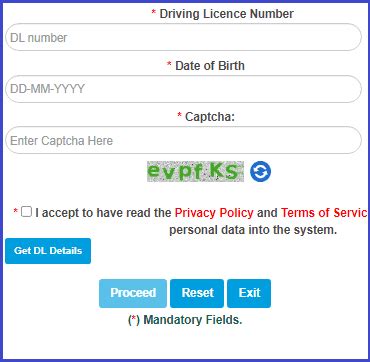 parivahan duplicate drivers license